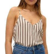 Top Beige/Marron Femme Vero Moda Singlet
