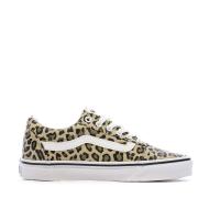 Baskets Beige Femme Vans Ward Leopard Antique vue 2