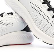 Chaussures de running Blanc/Noir/Rouge Homme Under Pursuit vue 7