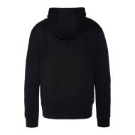 Sweat À Capuche Noir Homme Schott SWH800 vue 2