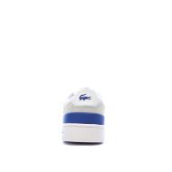 Baskets Blanches/Bleu Femme Lacoste Clip 124 vue 3