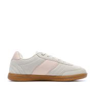 Baskets Gris/Rose Femme Kappa Mattea Suede vue 2