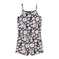 Combishort Marine à fleurs Fille Name It Vigga pas cher