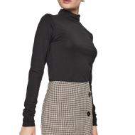 T-Shirt Manches Longues Noir Femme JDY Ava