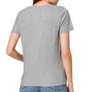 T-shirt Gris Femme Superdry LightWeight vue 2