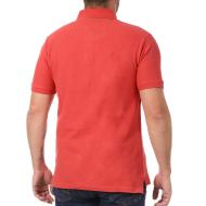 Polo Rouge Vif Homme Lee Cooper Opan vue 2