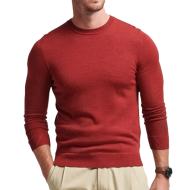 Pull Rouge Homme Superdry Studios Merino