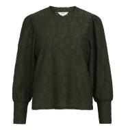 Blouse Dentelle Kaki Femme Vero Moda Dora vue 3