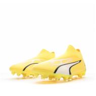 Chaussures de Football Jaune Homme Puma Ultra Match+107511 vue 7