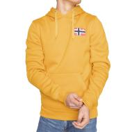Sweat Jaune Homme Geographical Norway Fondant pas cher