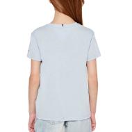 T-Shirt Bleu Clair Fille Tommy Hilfiger Script vue 2