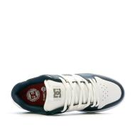 Baskets Marine/Blanches Homme Dc shoes Manteca 4 vue 4