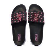 Claquettes Noir/Rose Homme PSG Citral vue 3
