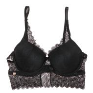 Soutien gorge Noir Femme Les Petites Bombes Rose pas cher