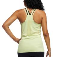 Débardeur Jaune Femme Adidas Rise Up vue 2