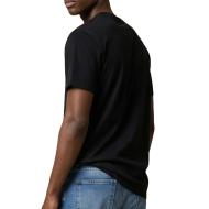 T-shirt Noir Pomme Homme Tommy Hilfiger Tjm Slim Linear vue 2