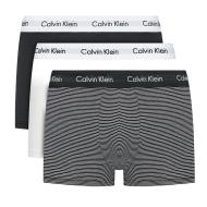 x3 Boxers Noir/Blanc Homme Calvin Klein Jeans Trunk pas cher