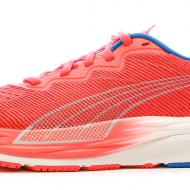 Chaussures de Running Rouge Femme Puma Velocity Nitro 2 vue 7
