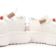 Chaussures Blanches Femme Hey Dude Wally Sport Mesh vue 7