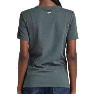 T-shirt Kaki Femme G-Star Raw Core vue 2