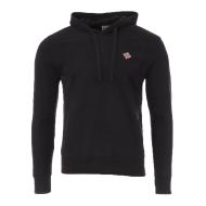 Sweat à capuche Noir Homme Schott Badge pas cher