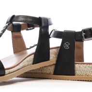 Sandales Noir Femme Chattawak SARA vue 7