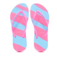 Tongs Rose/Turquoise Femme Havaianas Infrad vue 3