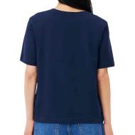 T-Shirt Marine Femme Lacoste Relaxed vue 2