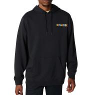 Sweat à Capuche Noir Homme Converse Daydreamer vue 2