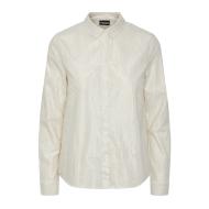Chemise Ecru/Doré Femme Pieces Cirene pas cher