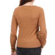 Pull Camel Femme Vero Moda Karma vue 2