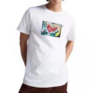 T-shirt Blanc Homme Converse Comic