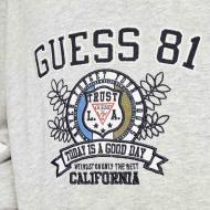 Sweat à Capuche Gris Garçon Guess California vue 2