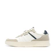 Baskets Blanches/Beige/Marine Homme Ruckfield Eliss RUCIC008M pas cher