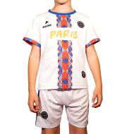 Ensemble Blanc/Rouge Enfant Sport Zone Paris pas cher