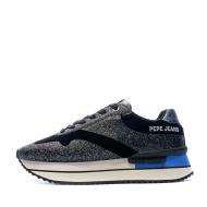 Baskets Noires à Paillettes Femme Pepe Jeans Rusper Warmy pas cher