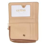 Portefeuille Marron Femme Guess Laurel Slg Zip vue 2