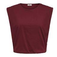 T-Shirt Rouge Femme JDY Mara