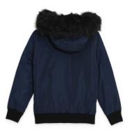 Blouson Marine Fille Teddy Smith Bombom vue 2