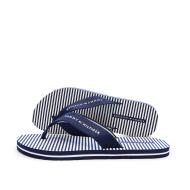 Tongs Marine/Blanches Femme Tommy Hilfiger Ithaca pas cher