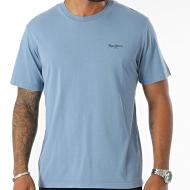 T-shirt Bleu Homme Pepe jeans Jacko PM508664