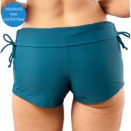 Bas de Bikini Noir/Blanc Femme Sun Project Shorty 2819 vue 2