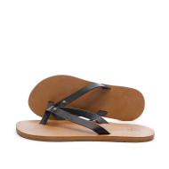 Tong Marron/Noir Femme Roxy ARJL200751 pas cher
