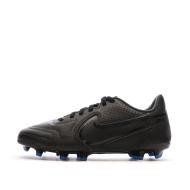 Chaussures de Foot Noires Junior Nike Legend 9 Club FG/MG pas cher