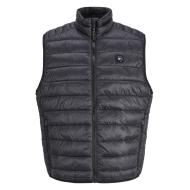 Chaqueta sin mangas negra para hombre Jack & Jones Bradley barato