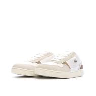 Baskets Blanches/Marron Femme Lacoste 43SFA0009 vue 6