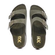 Sandales Kaki Femme Xti Cuir 142552 vue 3