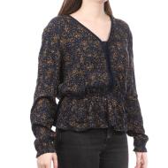 Blouse Marine Femme Teddy Smith Olivia pas cher