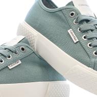 Baskets Bleu Femme Calvin Klein Jeans Low Lace vue 7