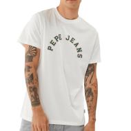 T-shirt Blanc Homme Pepe jeans Westend
